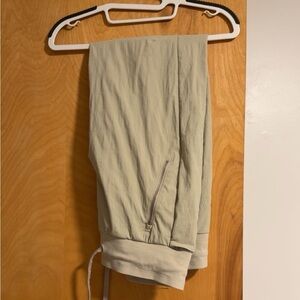 Athleta Light Tan Track Pants